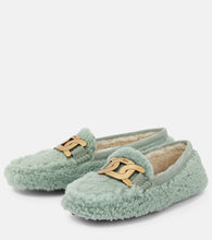 Tod's Gommino shearling loafers