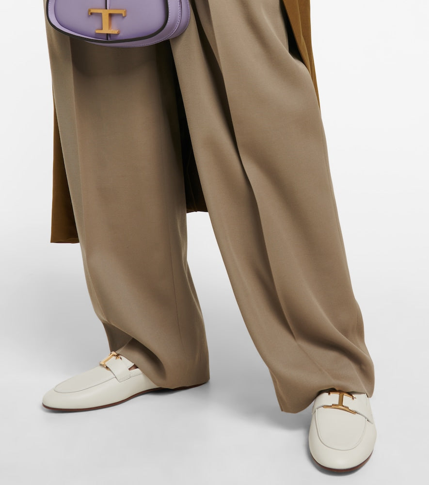 Tod's T Timeless leather loafers