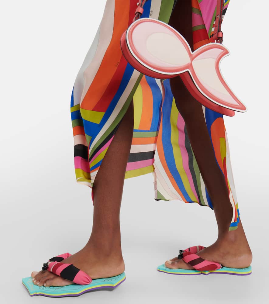 Pucci Marmo thong sandals