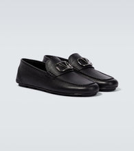 Valentino Garavani VLogo Signature leather driving shoes