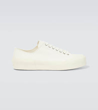 Jil Sander Cotton canvas sneakers