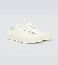 Jil Sander Cotton canvas sneakers