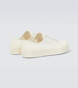 Jil Sander Cotton canvas sneakers