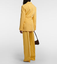 Jacquemus La Veste Tibau linen-blend blazer