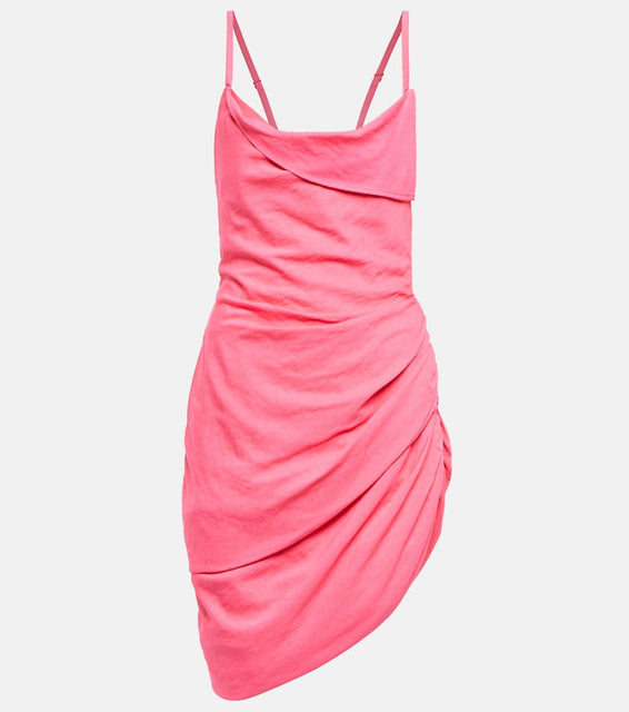 Jacquemus La Robe Saudade voile minidress