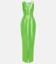 Rasario Cutout satin gown