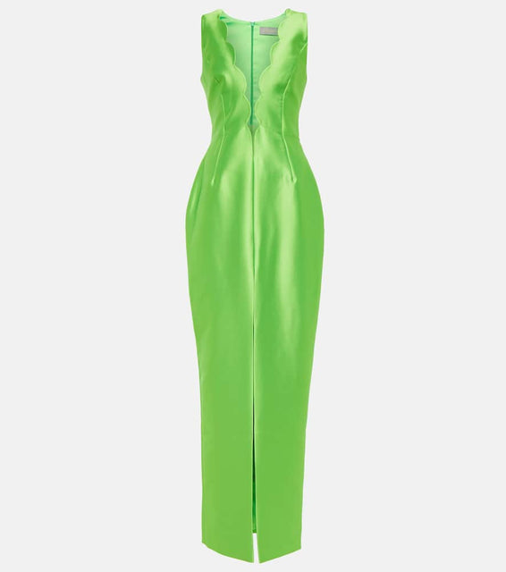 Rasario Cutout satin gown