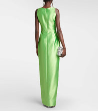 Rasario Cutout satin gown