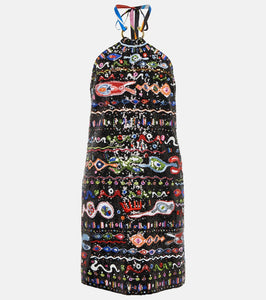 Pucci Abstract sequined minidress