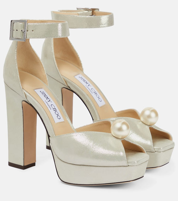 Jimmy Choo Socorie suede platform sandals