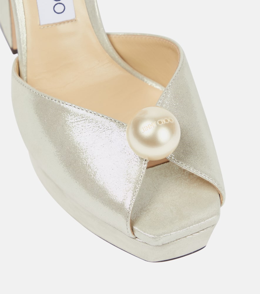 Jimmy Choo Socorie suede platform sandals