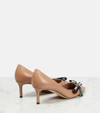 Jimmy Choo Romy 60 embellished leather pumps
