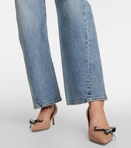 Jimmy Choo Romy 60 embellished leather pumps