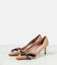Jimmy Choo Romy 60 embellished leather pumps
