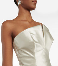 Maison Margiela Satin midi dress