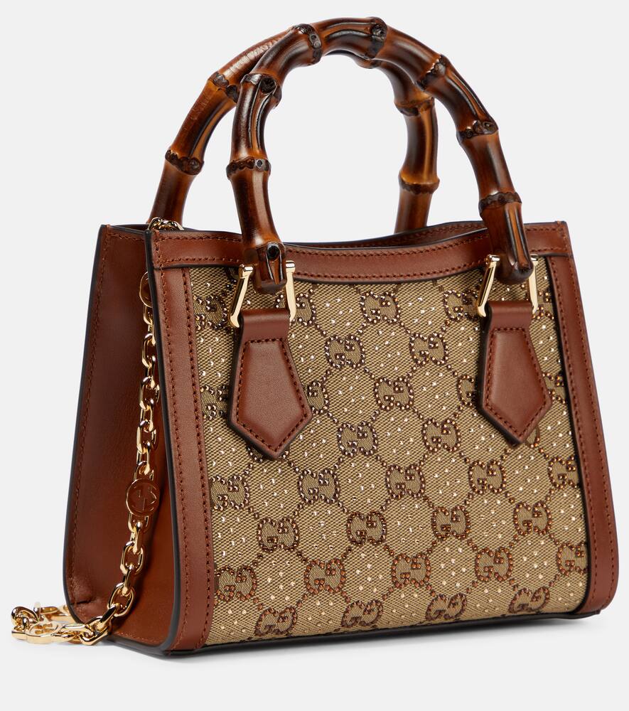 Gucci Diana Mini GG canvas tote bag