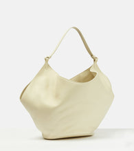 Khaite Lotus Medium leather tote bag