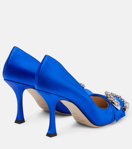 Jimmy Choo Melva 90 satin pumps