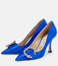 Jimmy Choo Melva 90 satin pumps