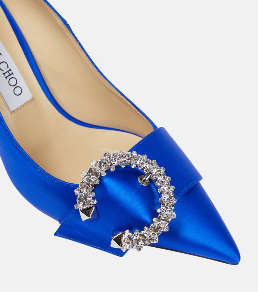 Jimmy Choo Melva 90 satin pumps