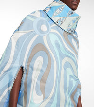 Pucci x Fusalp Marmo poncho