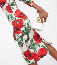 Dolce&Gabbana Floral-printed silk-blend midi dress