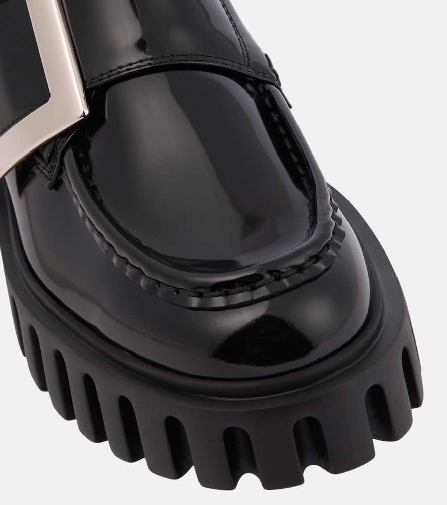 Roger Vivier Viv' Go-Thick leather platform Chelsea boots