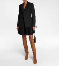 Alaia Fluide 90 suede boots