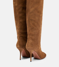 Alaia Fluide 90 suede boots