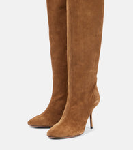 Alaia Fluide 90 suede boots