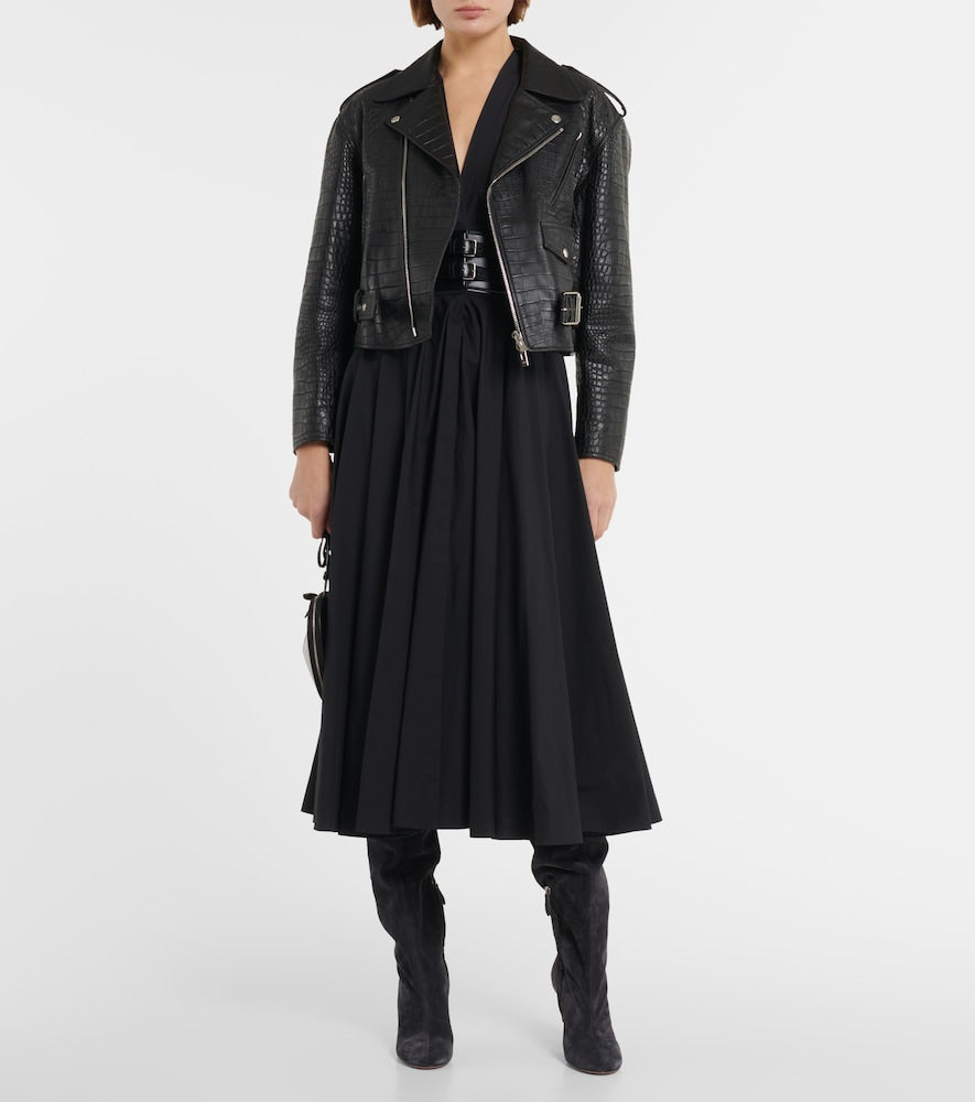 Alaia Fluide 90 suede boots