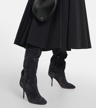 Alaia Fluide 90 suede boots
