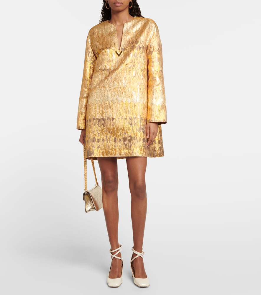 Valentino Garavani Tan-Go patent leather pumps