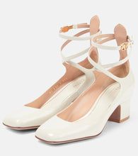 Valentino Garavani Tan-Go patent leather pumps