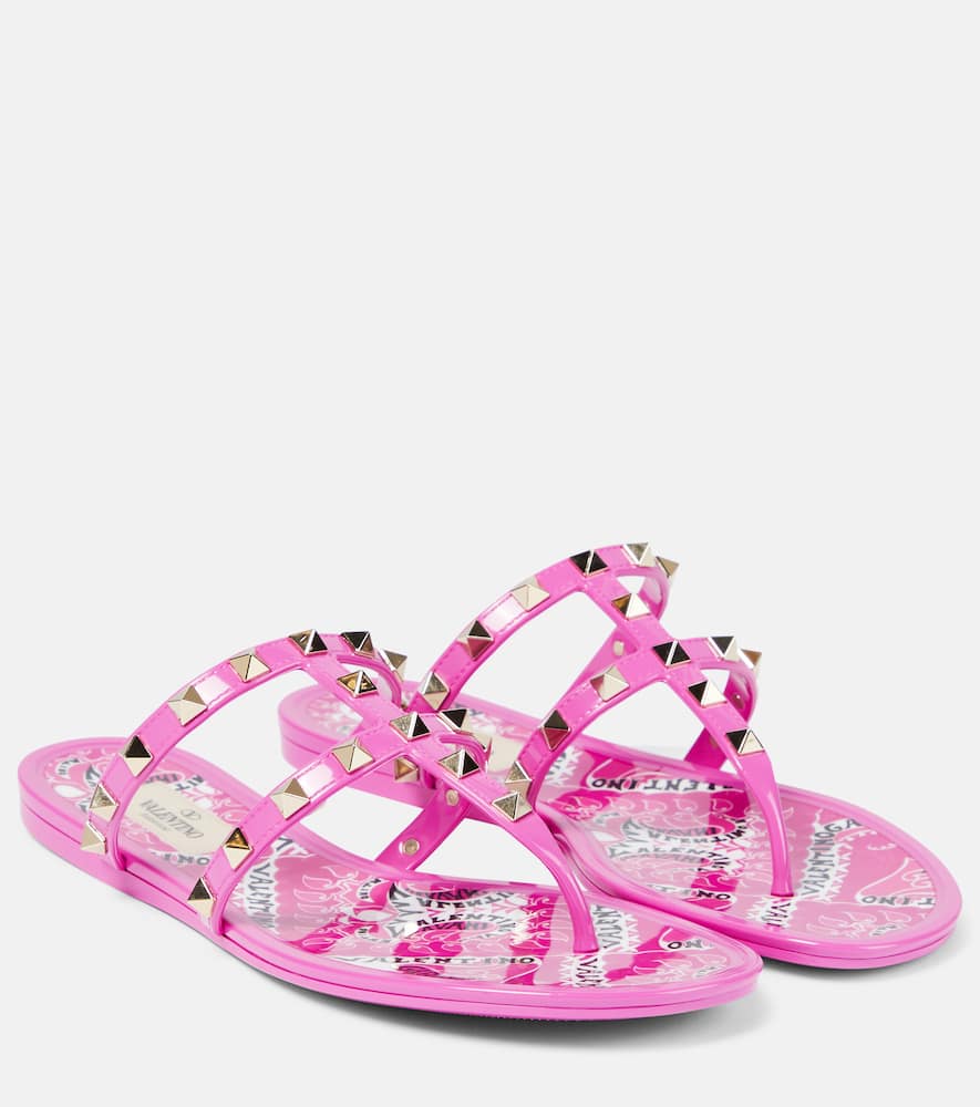 Valentino Garavani Rockstud thong sandals