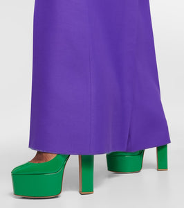 Valentino Garavani Tan-Go 155 leather platform pumps