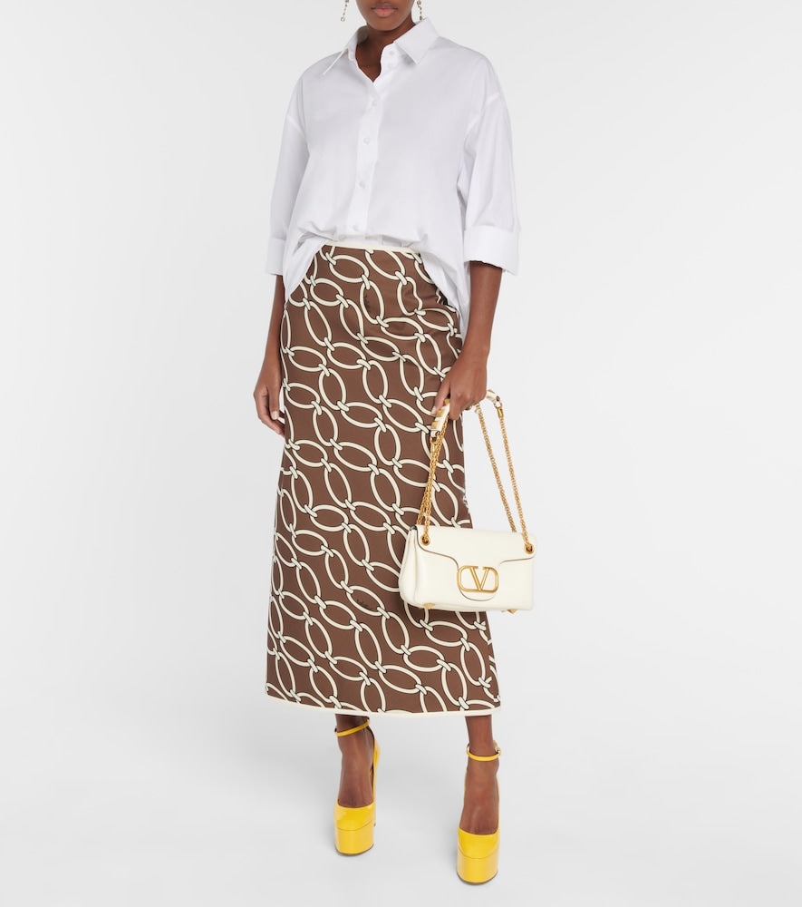 Valentino Garavani Tan-Go 155 patent leather platform pumps