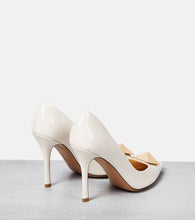 Valentino Garavani One Stud patent leather pumps