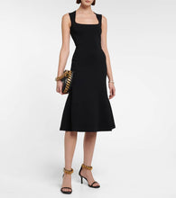 Stella McCartney Square-neck midi dress
