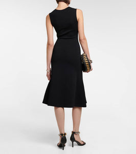 Stella McCartney Square-neck midi dress