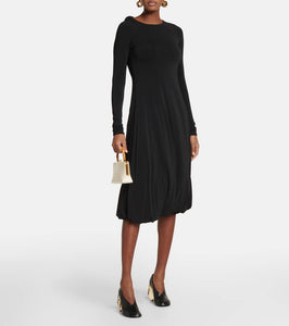 Jil Sander Jersey midi dress