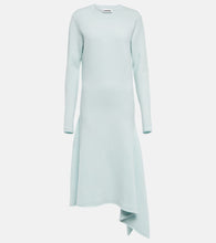 Jil Sander Wool midi dress