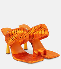 Gia Borghini Rosie 1 satin sandals - Gia Borghini Rosie 1 缎面凉鞋