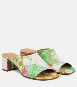 Dries Van Noten Jacquard sandals