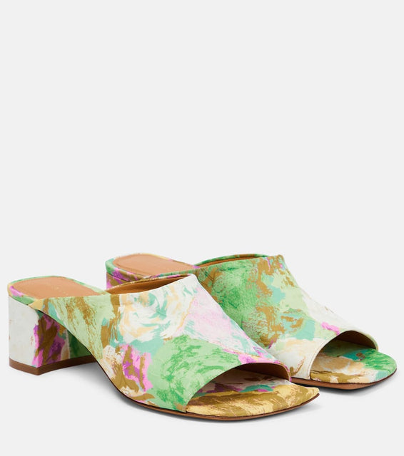 Dries Van Noten Jacquard sandals