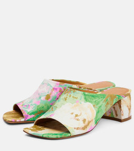 Dries Van Noten Jacquard sandals