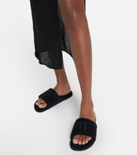 Tom Ford Harrison embroidered slides