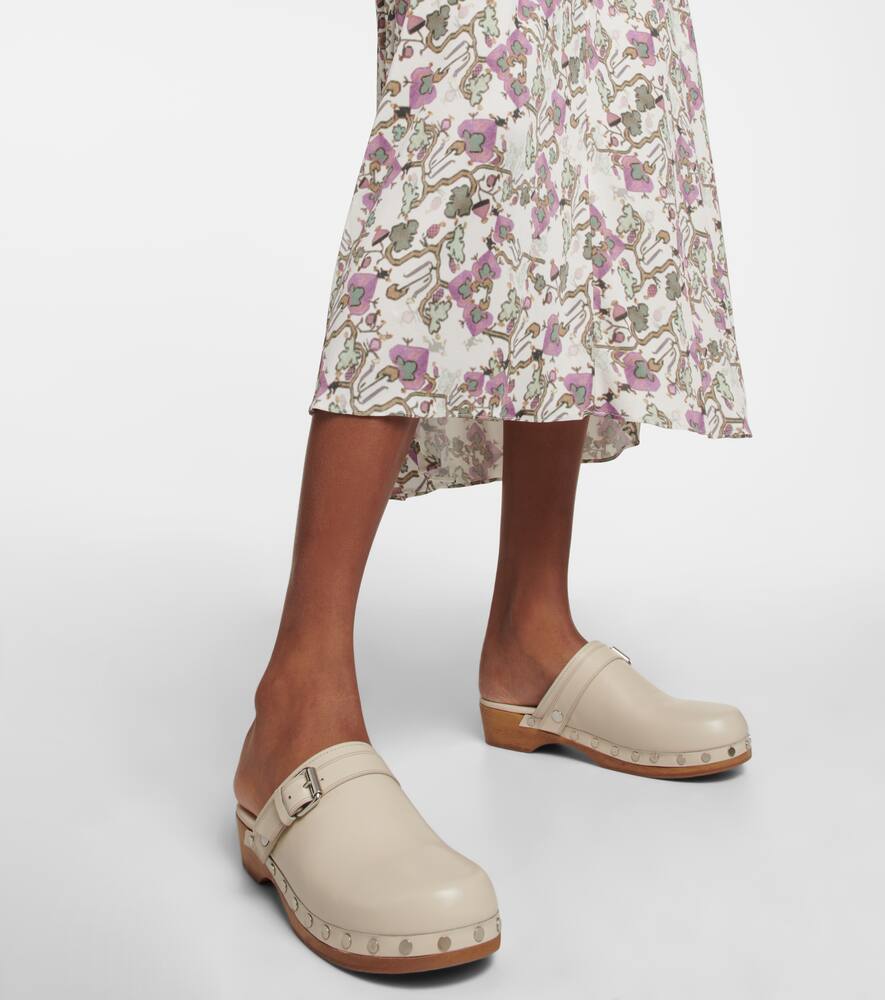 Isabel Marant Thalie leather clogs