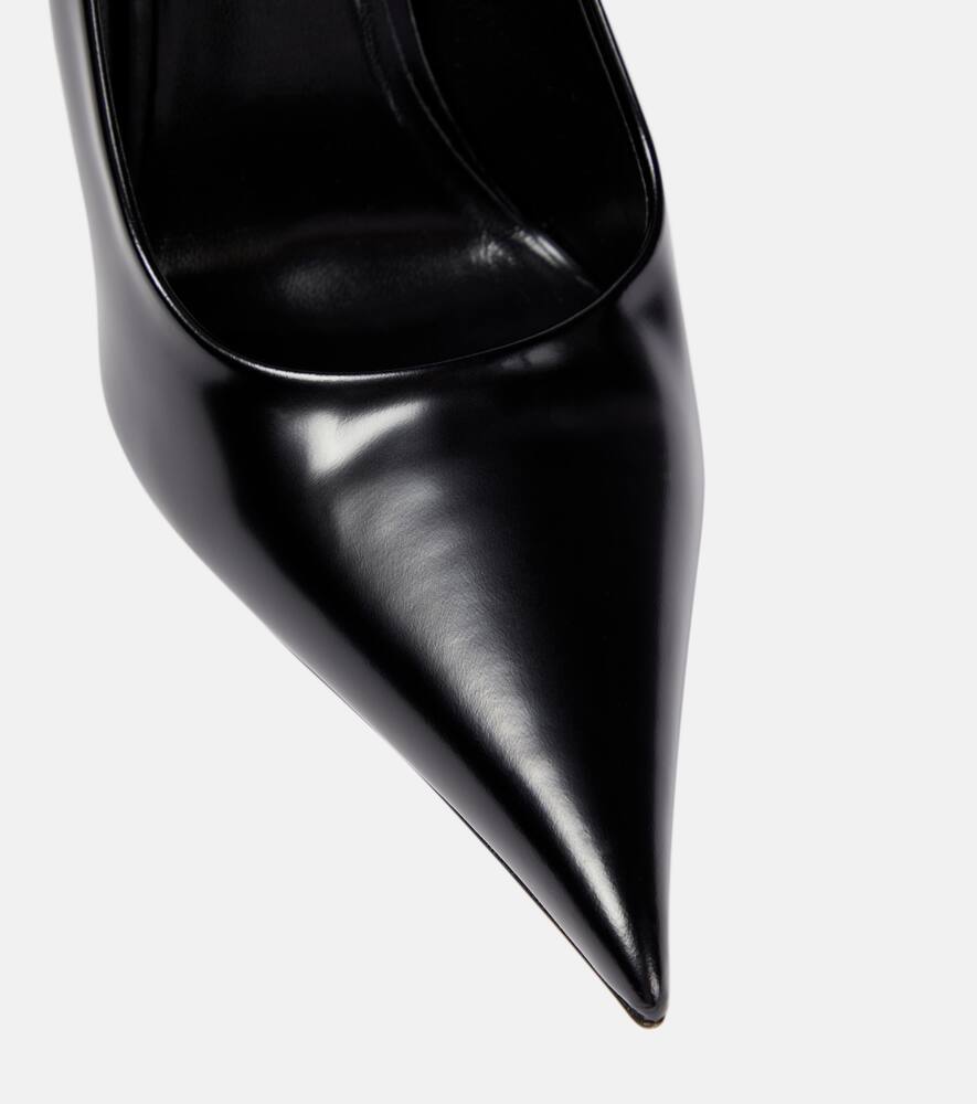 Versace Pin-Point leather pumps