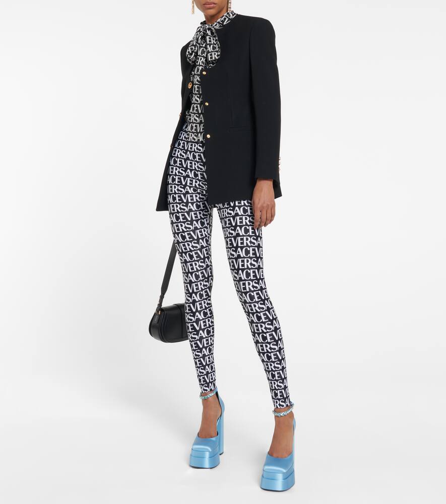 Versace Medusa Aevitas satin platform pumps
